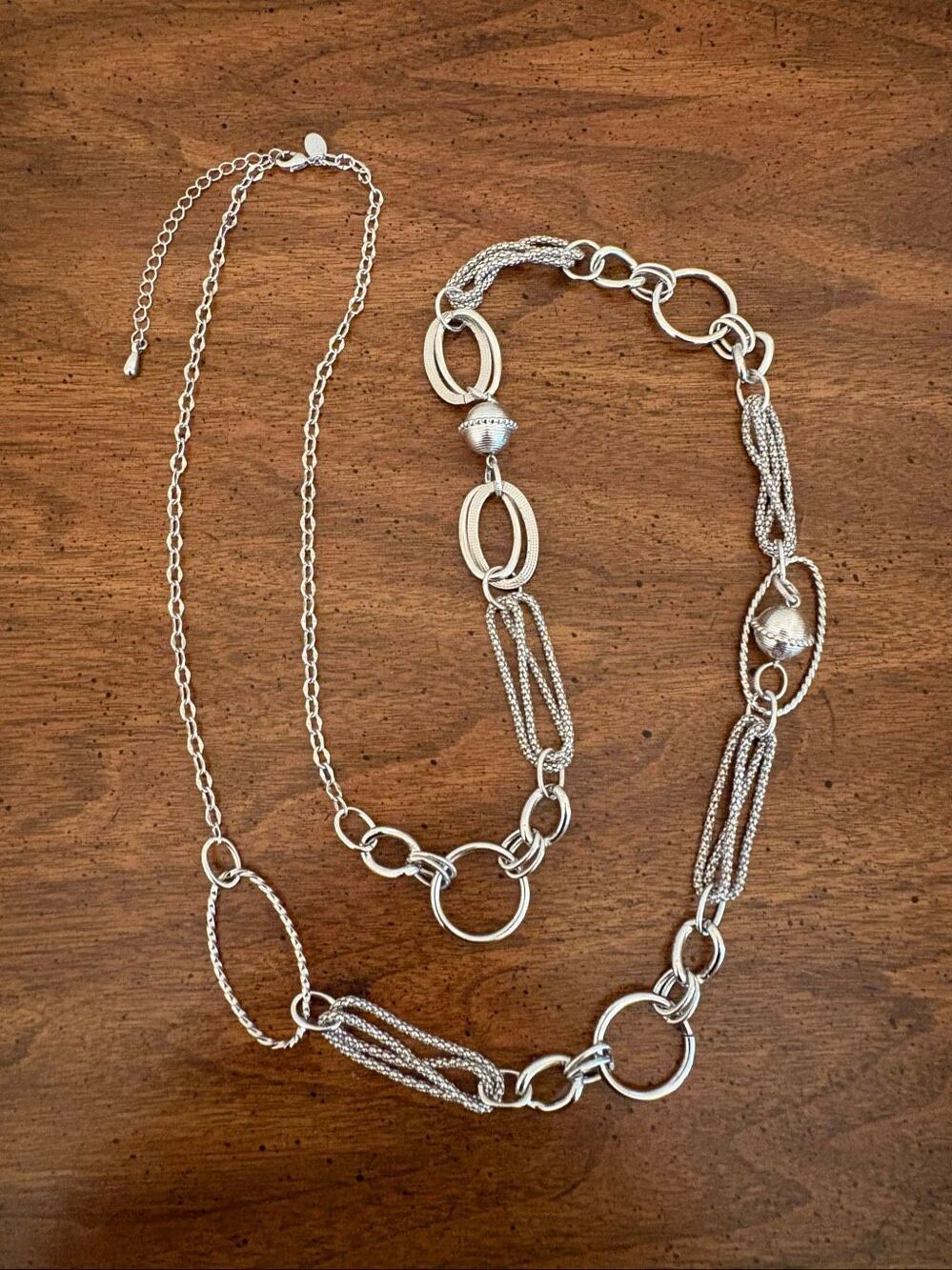 Lia Sophia | Long Statement Necklace | 42” Length